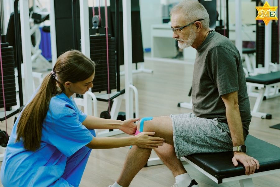 Cách xoa bóp chữa đau đầu gối