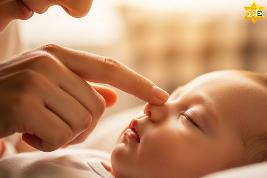 Phương pháp bấm huyệt trị sổ mũi cho trẻ và bấm huyệt chữa nghẹt mũi cho trẻ an toàn