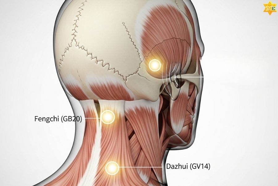 Hướng dẫn xác định vị trí các huyệt đạo quan trọng