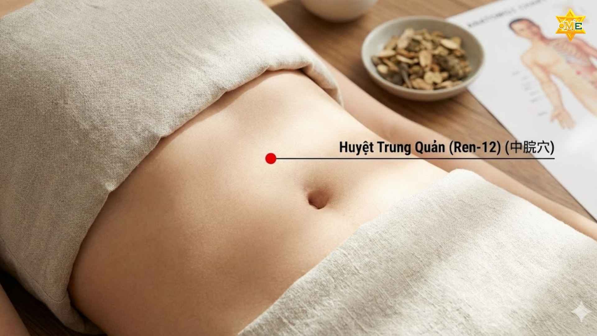 cách xác định huyệt trên bụng chuẩn y học cổ truyền