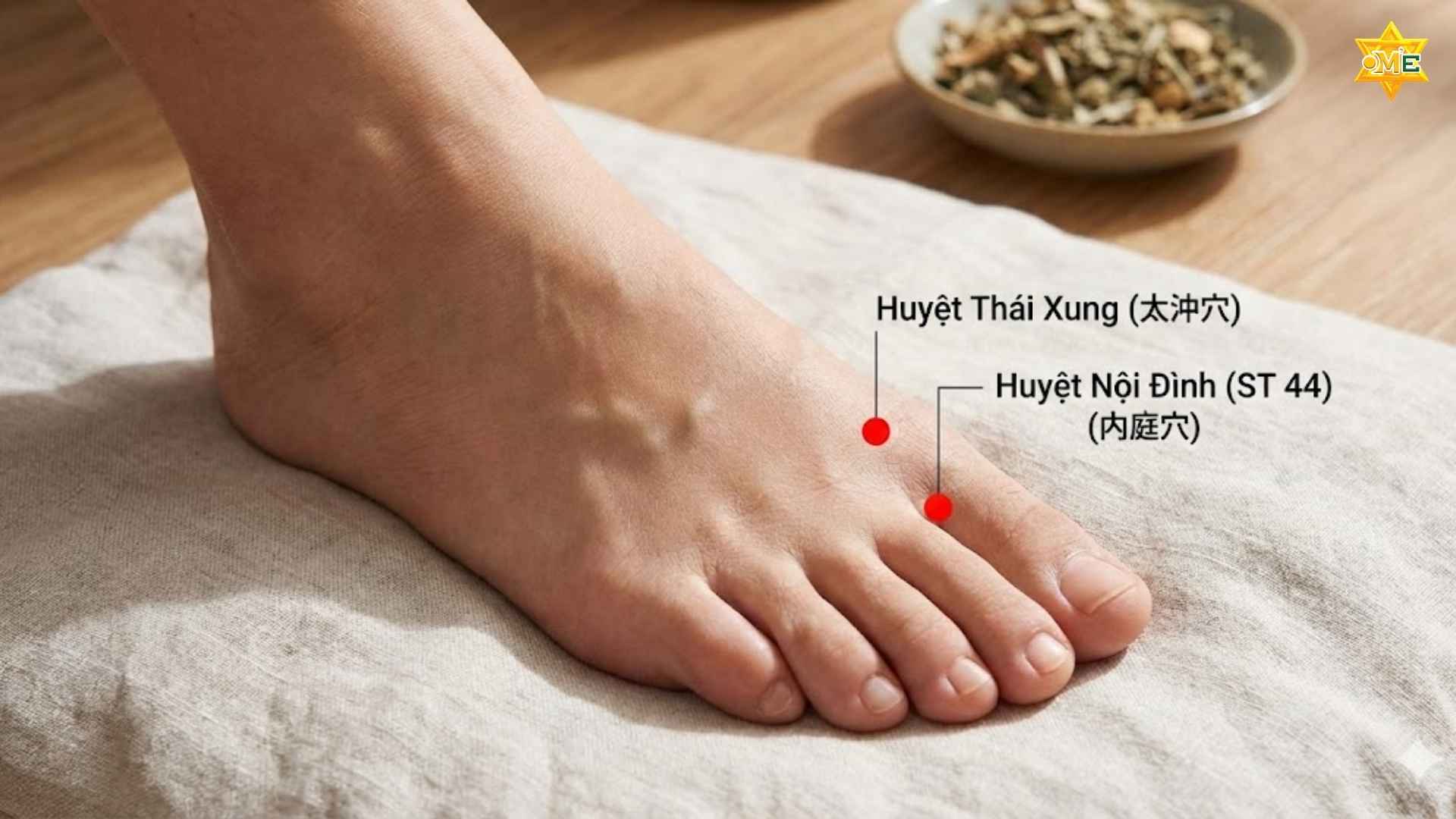 cách xác định huyệt trên chân dễ thực hiện tại nhà
