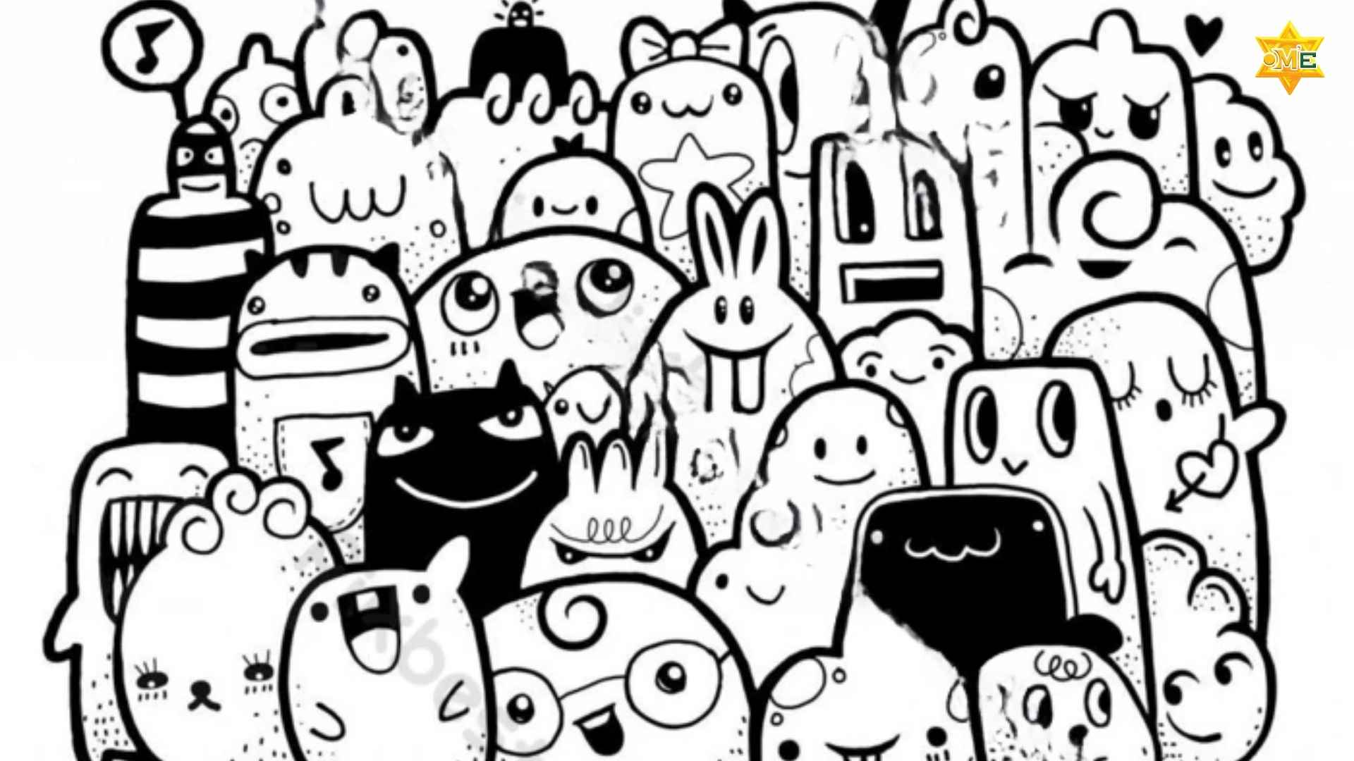 Cách vẽ doodle art đơn giản