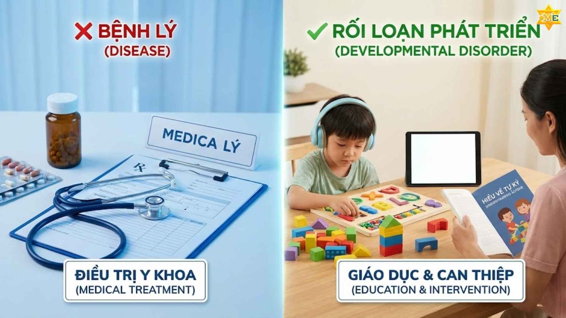 Chứng rối loạn phổ tự kỷ là gì? Các hội chứng và cách can thiệp