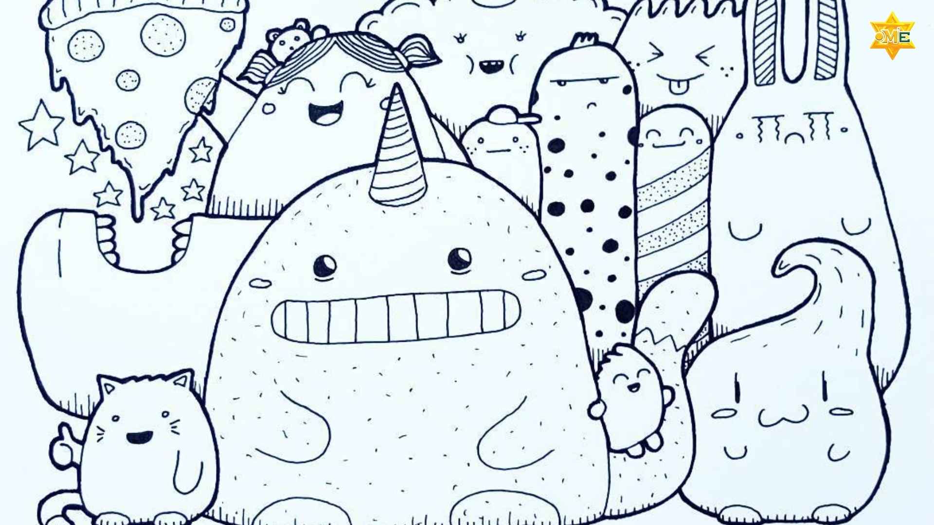 Bí quyết vẽ doodle hoạt hình