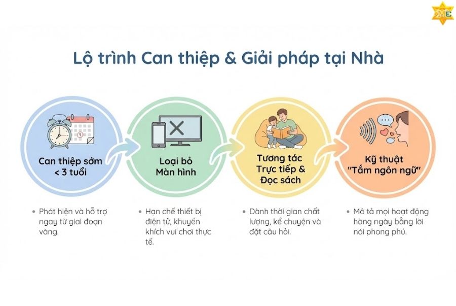 Cách dạy trẻ bị rối loạn ngôn ngữ hiệu quả tại nhà