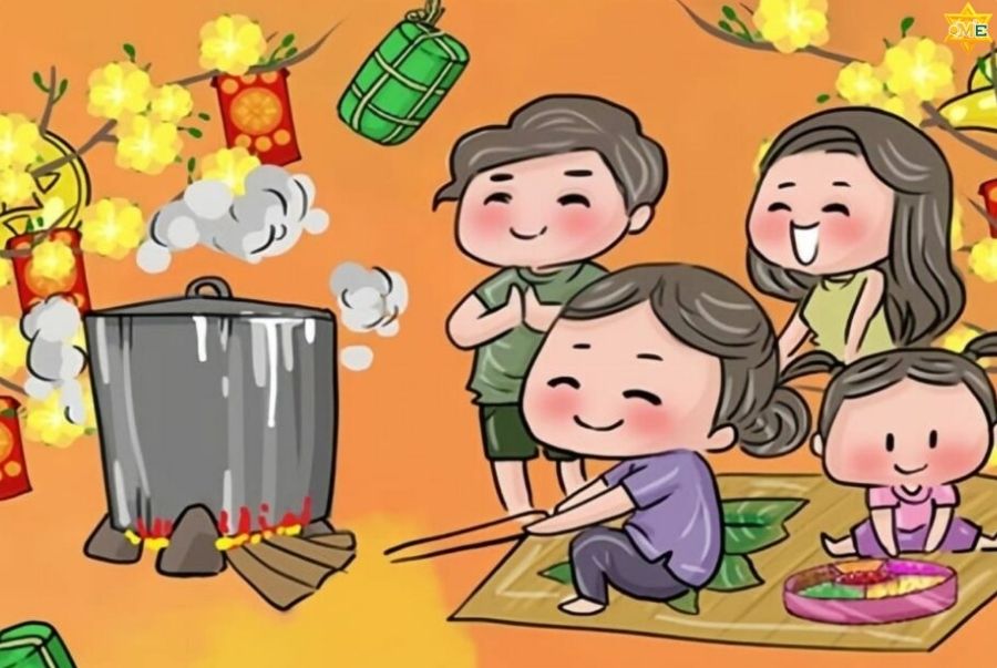 Bộ sưu tập 30+ Mẫu vẽ tranh Tết đơn giản dễ vẽ nhất 2026