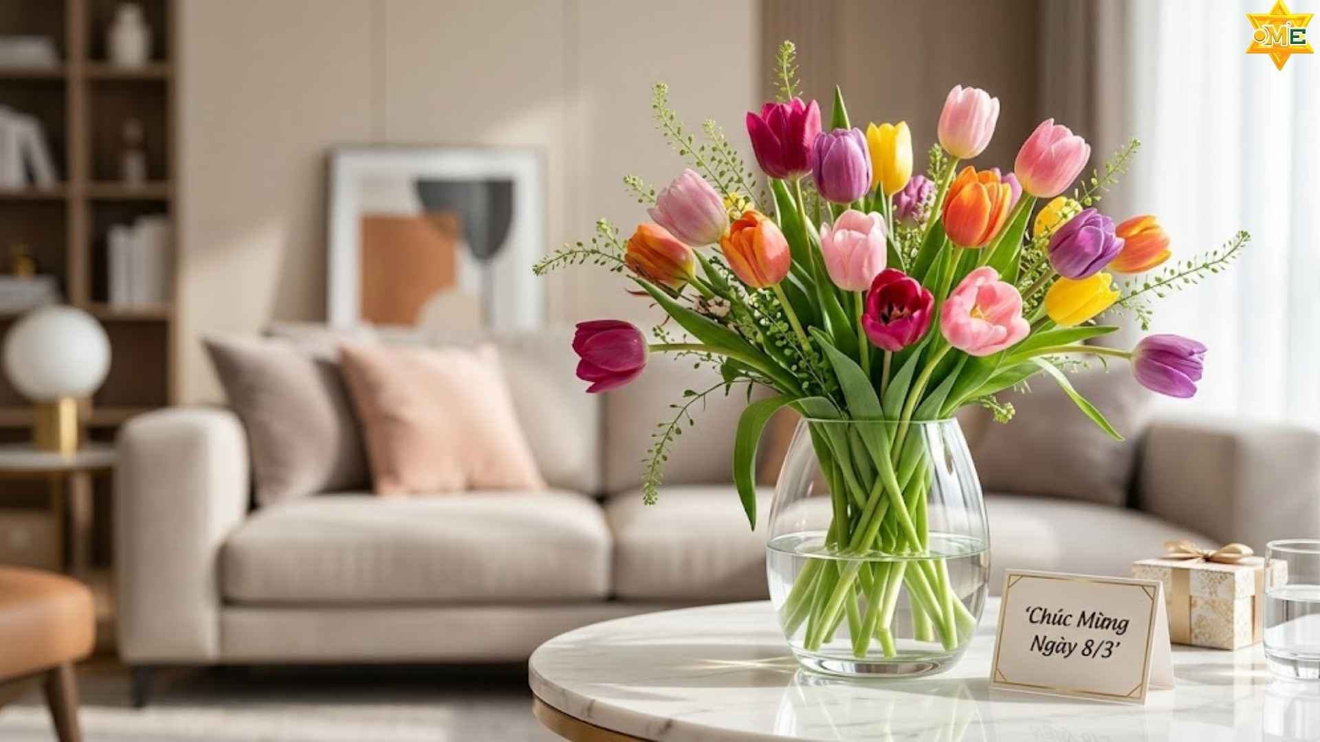 mẫu cắm hoa ngày 8 tháng 3 đẹp