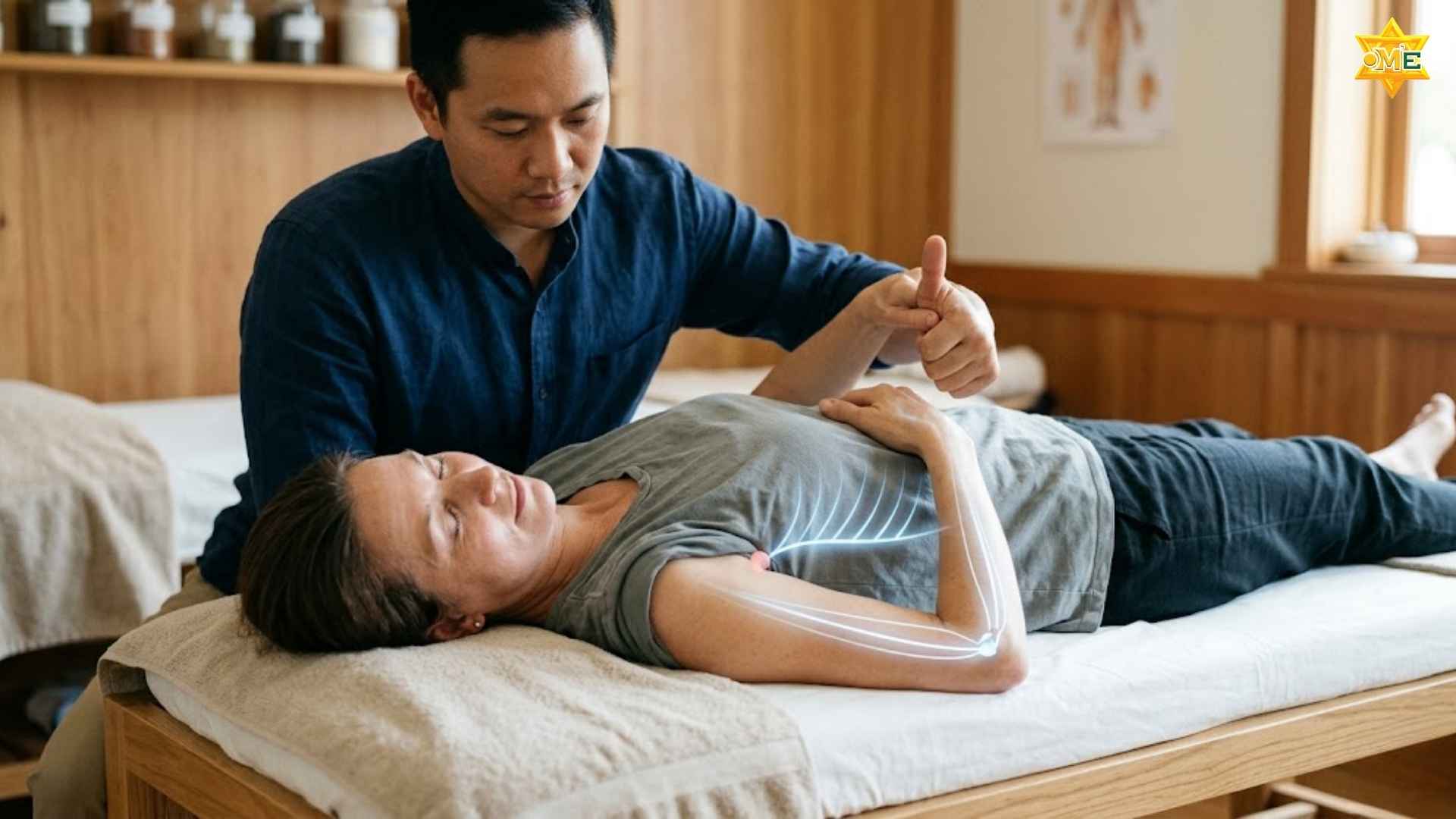 Cách xác định huyệt Cực Tuyền chuẩn xác