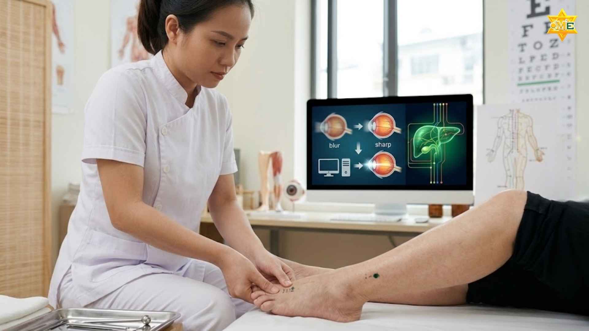 Cách xác định huyệt quang minh chuẩn xác