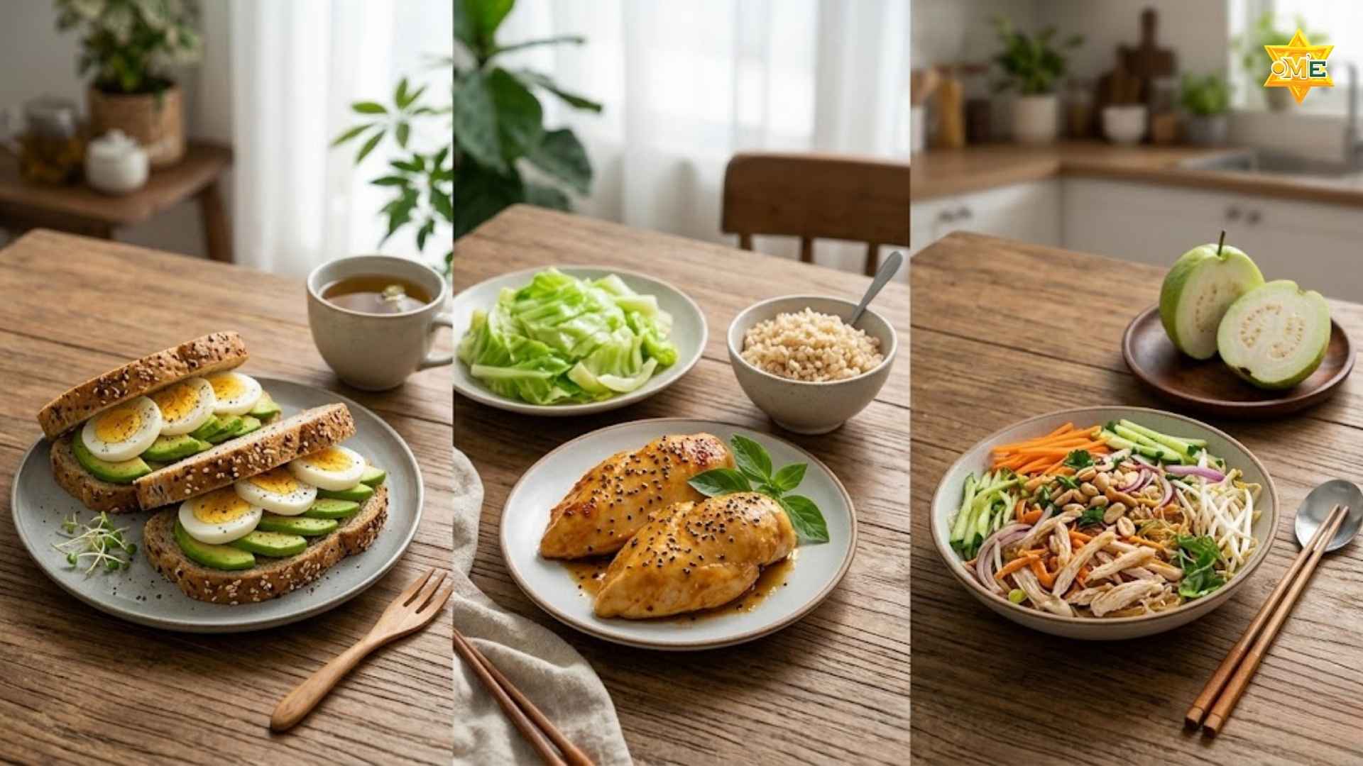 Thực đơn giảm cân sau tết