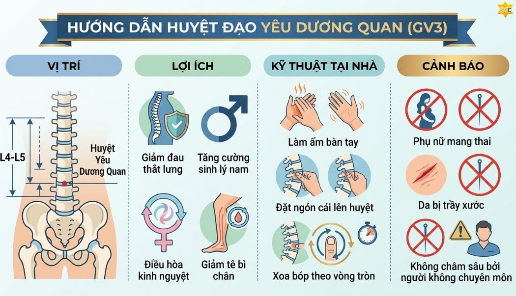 Lưu ý quan trọng khi tác động huyệt