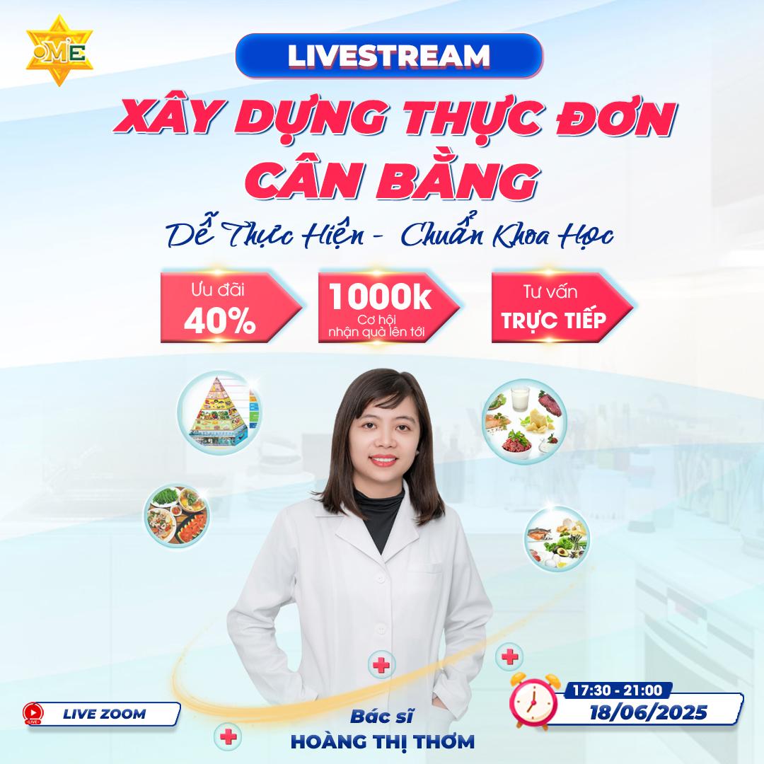 CHẠM TRI THỨC SỐ 5: XÂY DỰNG THỰC ĐƠN CÂN BẰNG - DỄ THỰC HIỆN, ĐÚNG KHOA HỌC, PHÙ HỢP TÚI TIỀN