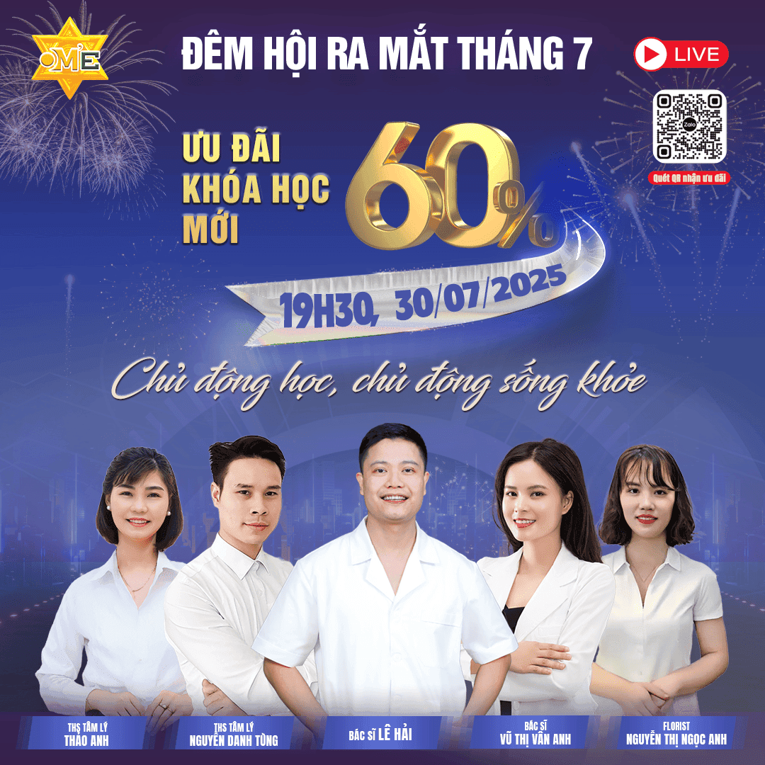 ĐÊM HỘI RA MẮT THÁNG 7 - CHỦ ĐỘNG HỌC, CHỦ ĐỘNG SỐNG KHỎE