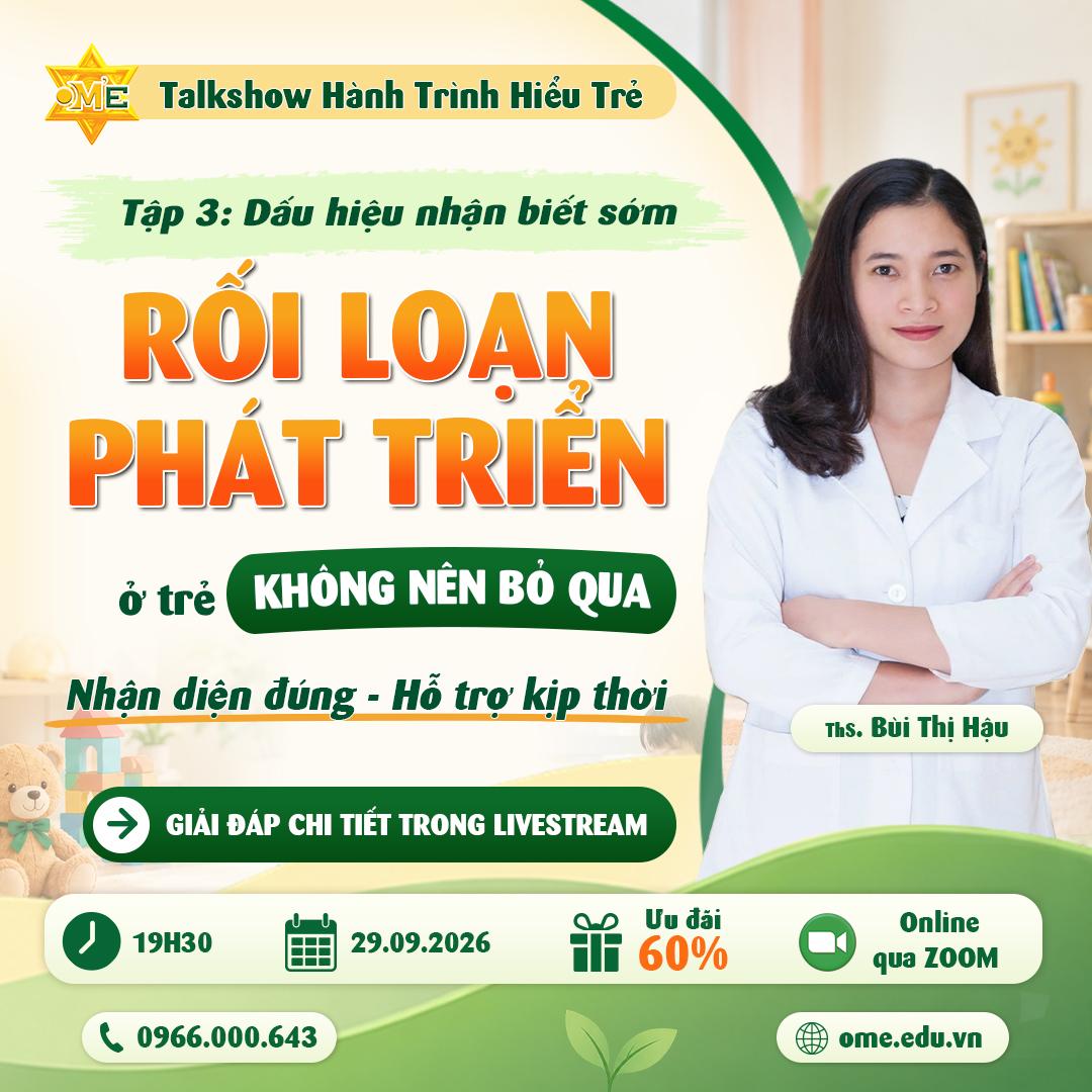 Healthtalk Hành Trình Hiểu Trẻ: Tập 3:  Dấu hiệu nhận biết sớm rối loạn phát triển ở trẻ không nên bỏ qua