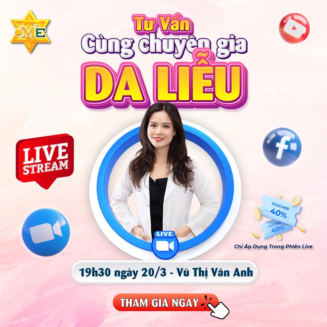 LIVESTREAM TỐI THỨ 5 - CHỦ ĐỀ GIẢI MÃ LÀN DA - BÍ MẬT CỦA VIÊM DA