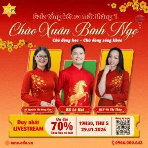 LỄ HỘI RA MẮT THÁNG 1- LIVESTREAM TỔNG KẾT THÁNG CHÀO XUÂN