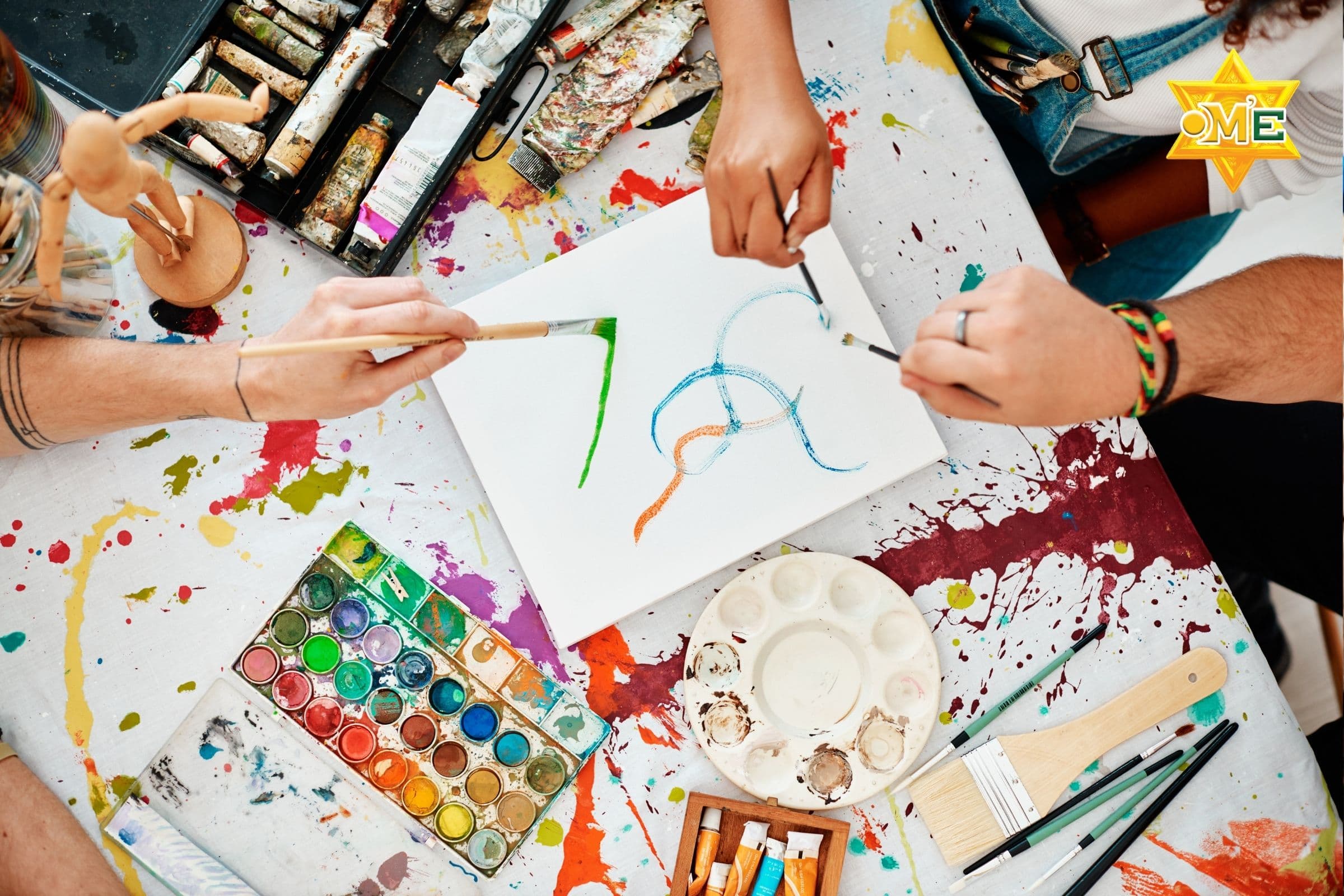 Phương Pháp Vẽ Doodle và Dot Art: Bí Quyết Vàng Giúp Trẻ Tăng Cường Sự Tập Trung