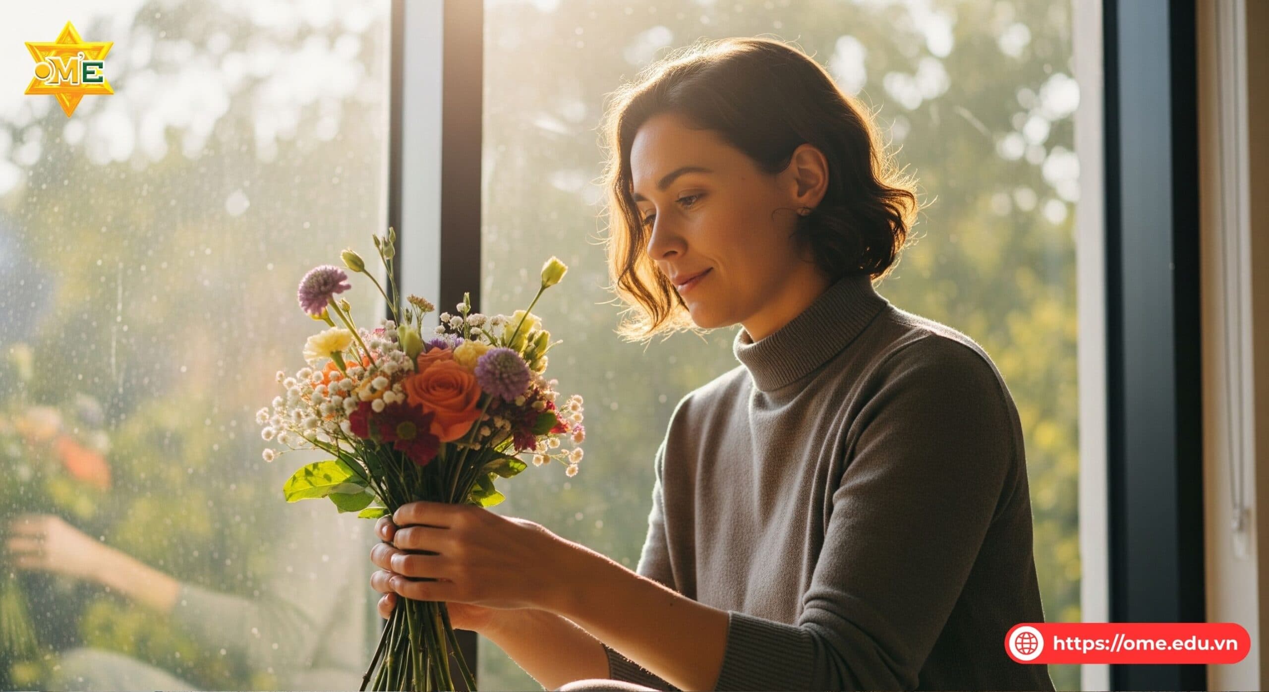 Bó hoa chéo gốc: Không chỉ là kỹ thuật, đó là cảm xúc